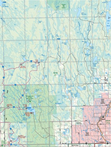 Map46 Peguis - Manitoba Backroad Mapbooks Preview 1