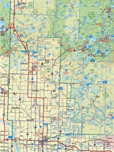 Map41 Roblin - Manitoba Backroad Mapbooks Preview 1