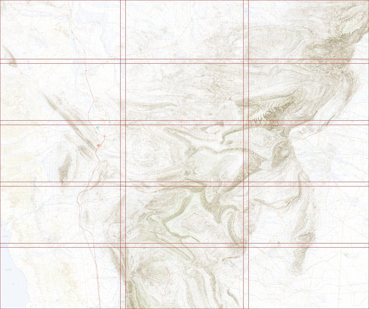 Topographic Maps Flinders Ranges Northern Flinders Ranges Map by nswtopo | Avenza Maps