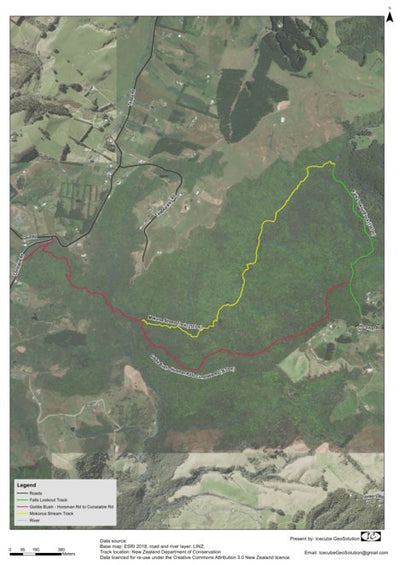 Falls lookout & Goldie Bush & Mokoroa Stream Track Preview 1