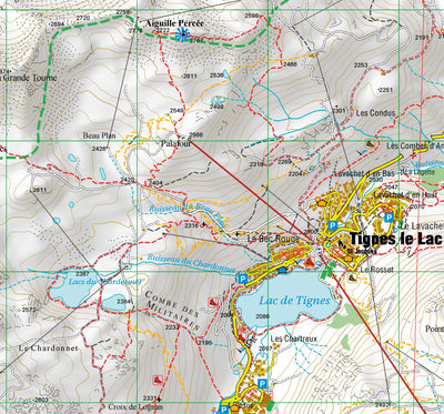 Val d'Isère - Tignes Ovest 1:25000 Preview 1