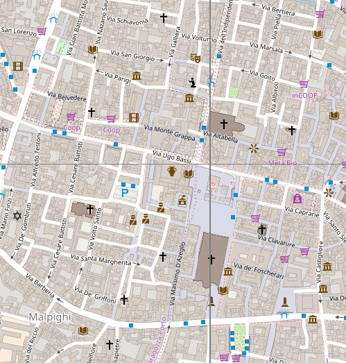 Bologna Street Map by Paul Johnson - Offline Maps | Avenza Maps