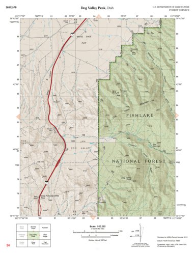 Fishlake National Forest, Dog Valley Peak, UT 34 Preview 1