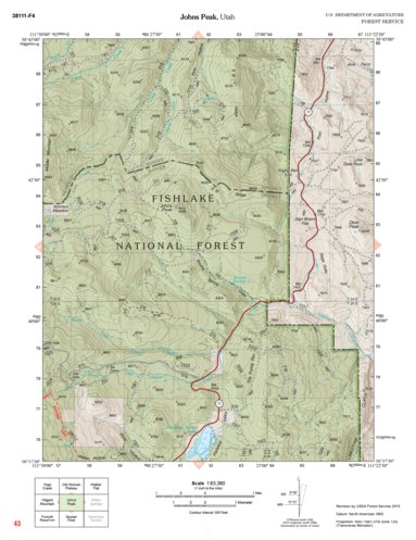 Fishlake National Forest, Johns Peak, UT 43 Preview 1