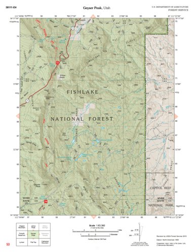 Fishlake National Forest, Geyser Peak, UT 53 Preview 1