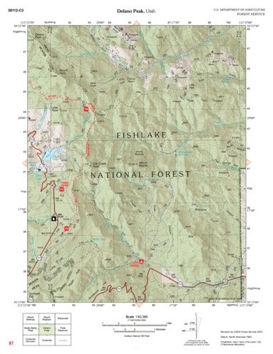 Fishlake National Forest, Delano Peak, UT 67 Preview 1