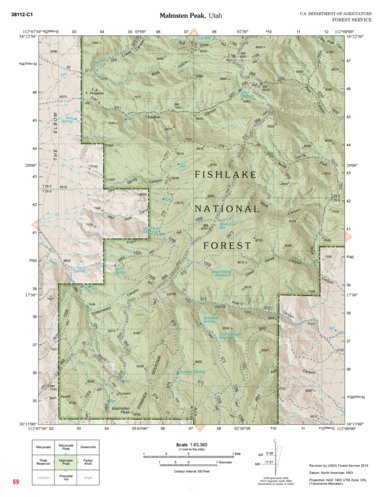 Fishlake National Forest, Malmsten Peak, UT 69 Preview 1