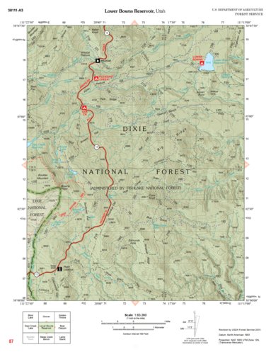 Fishlake National Forest, Lower Browns Reservoir, UT 87 Preview 1