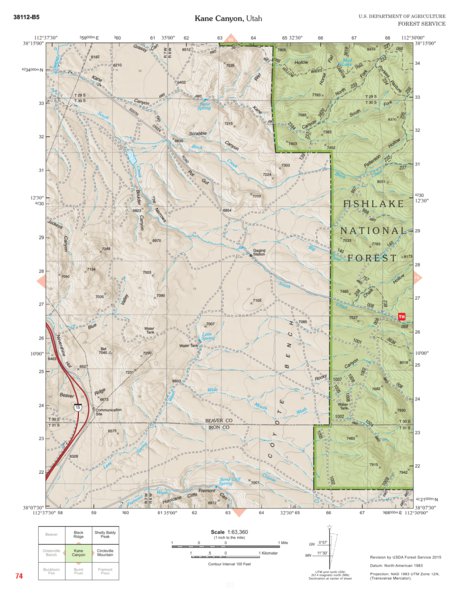 Fishlake National Forest, Kane Canyon, UT 74 Preview 1