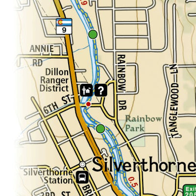 607 Dillon Local Trails (Oro Grande, Dillon Nature Preserve, & Tenderfoot Inset) Preview 2