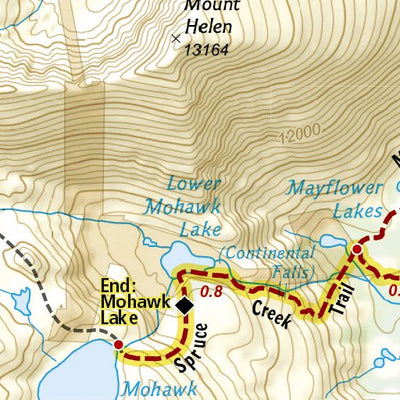 606 Breckrindge Local Trails (Upper Crystal Lake & Mohawk Lake Inset) Preview 3