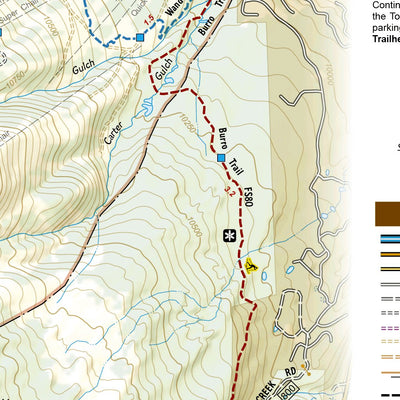 606 Breckrindge Local Trails (Wheeler & Sawmill Gulch Inset) Preview 2