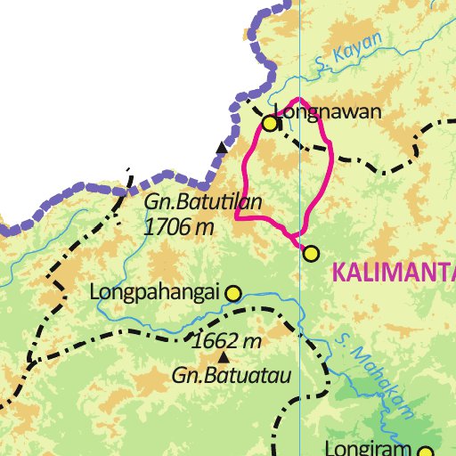 Kalimantan Map by Georof Map Services | Avenza Maps