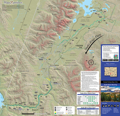 4 Maps of 4 Rivers - Fish Wyoming Preview 1