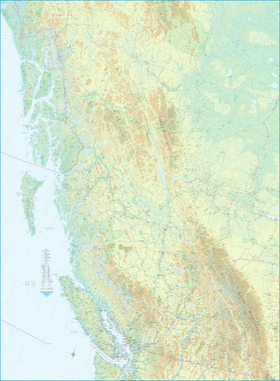 British Columbia 1:800,000 - ITMB Preview 1