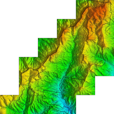 Tooloom National Park NSW DEM Preview 1
