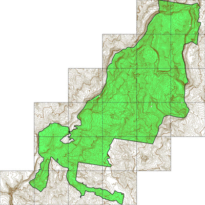 Tooloom National Park NSW TOPO Preview 1