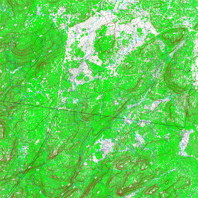 Bald Rock National Park (south) NSW TOPO Preview 2