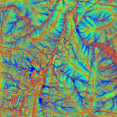 Tenterfield Topographic Wetness Index Preview 2
