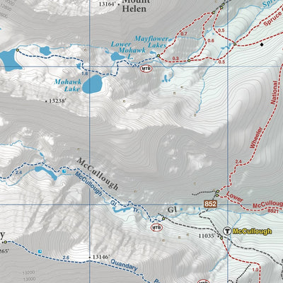 Breckenridge Trail Map 2nd Edition South Preview 2