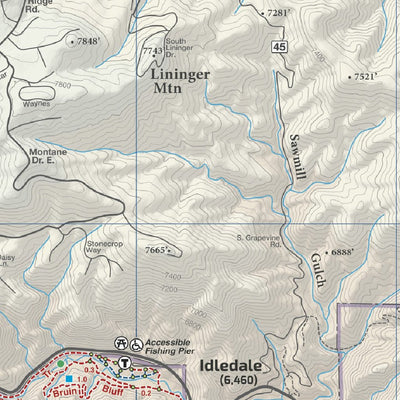 Golden Trail Map 3rd Edition South Preview 2