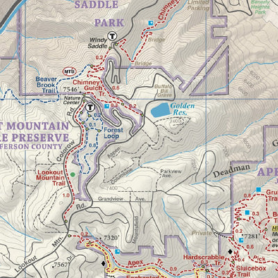 Golden Trail Map 3rd Edition South Preview 3