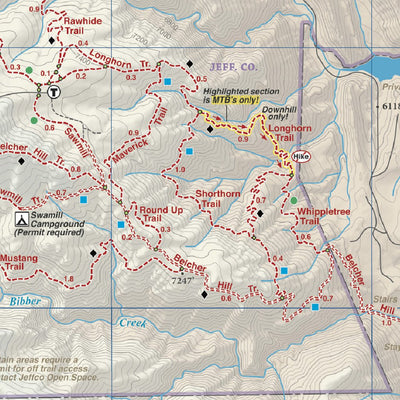 Golden Trail Map 3rd Edition North Preview 3