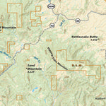 Steamboat Springs, Colorado Area Map Preview 2