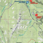 Goat Rocks and Tatoosh Wildernesses Map Preview 3