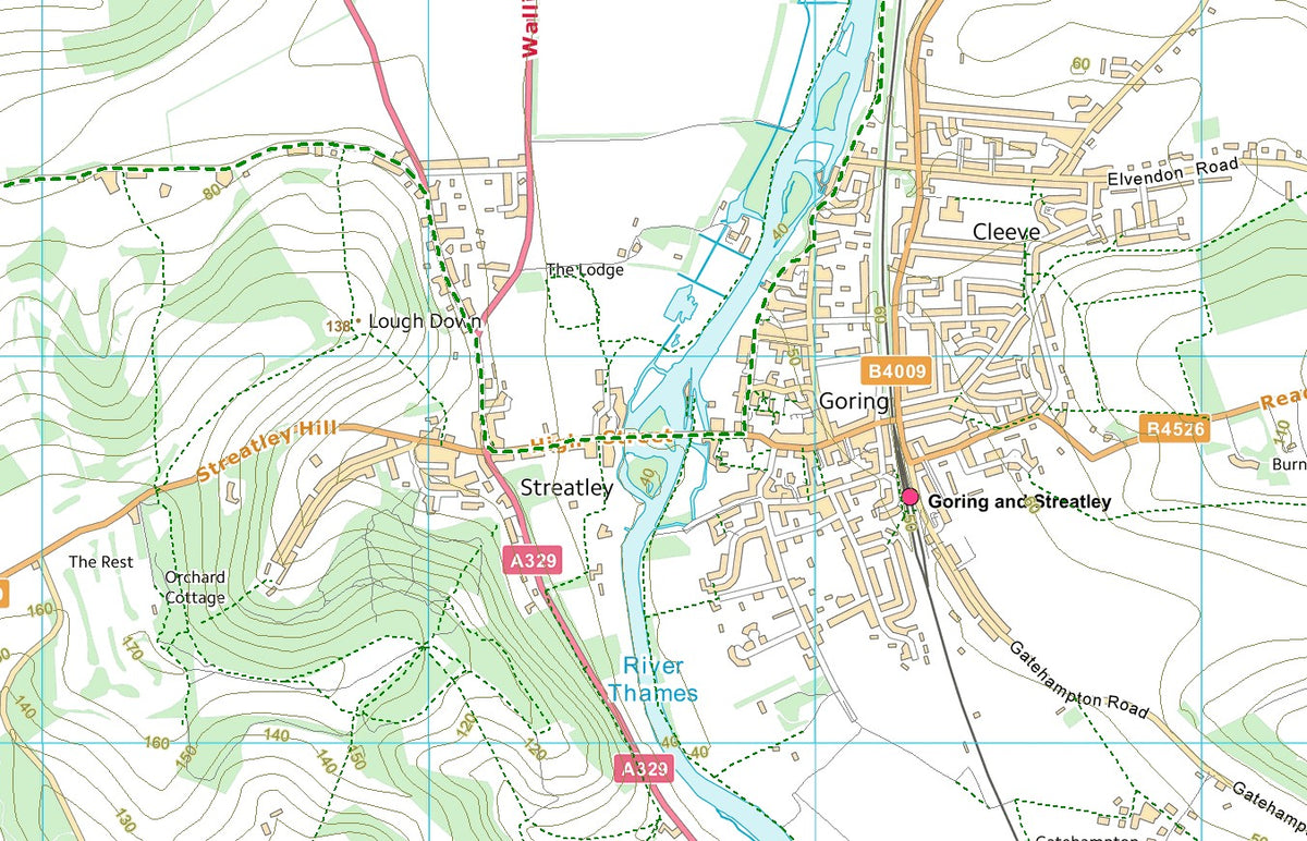 Complete Ridgeway Map Ridgeway Trail 1:25k Map by Paul Johnson - Offline Maps | Avenza Maps