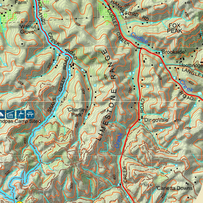 Heysen Trail map 2c - Stone Hut Road to Tower Hill Preview 3