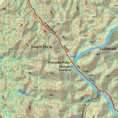 Heysen Trail map 6c - Wilmington to Woolshed Flat Preview 3