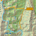 Heysen Trail map 5a - Spalding to Hiskeys Hut Preview 2