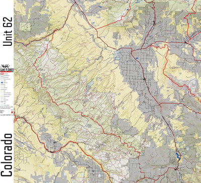 Colorado Unit 62 Map by Game Planner Maps | Avenza Maps