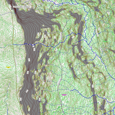 Nightcap National Park TOPO - Minyon Falls area Preview 3
