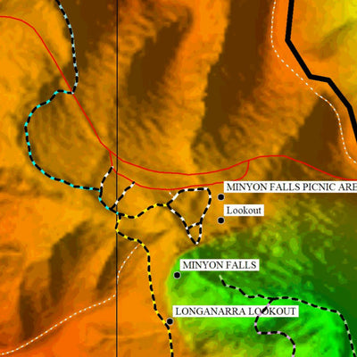 Map Index Nightcap_DEM_Minyon Falls Preview 3