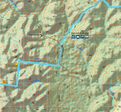 Heysen Trail Map 4 - Burra to Spalding Bundle Preview 3