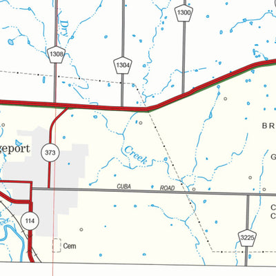 Lyndon B. Johnson National Grassland, Forest Visitor Map, FVM Preview 2