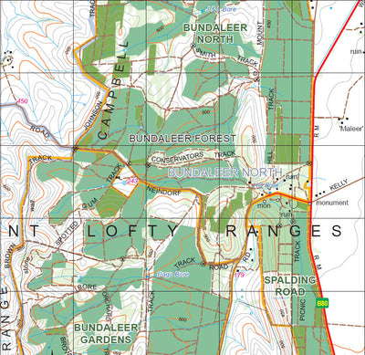 Flinders Ranges Map A1 Preview 2