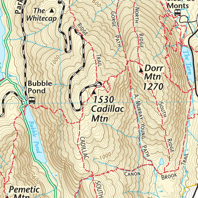 Acadia National Park - Trail Map – The best hiking & biking of Acadia Preview 3