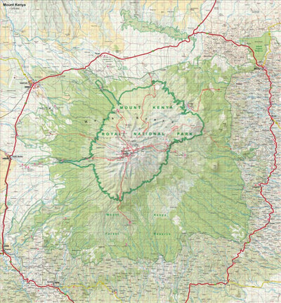 Mount Kenia 1:175 000 Preview 1