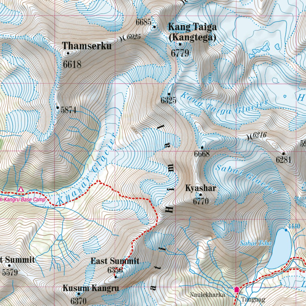 Mount Everest 1:80 000 Map by terraQuest | Avenza Maps