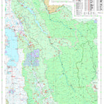 Flathead NF Visitor Map South 2018 Preview 1