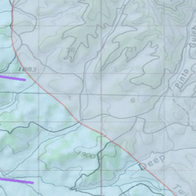 2018 GMU 11 Colorado Big Game (Elk/Mule Deer) Hunting Map (Habitat and range) Preview 2