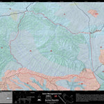 2018 GMU 22 Colorado Big Game (Elk/Mule Deer) Hunting Map (Habitat and range) Preview 1