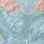 2018 GMU 22 Colorado Big Game (Elk/Mule Deer) Hunting Map (Habitat and range) Preview 3