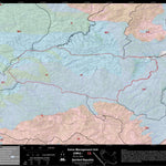 2018 GMU 13 Colorado Big Game (Elk/Mule Deer) Hunting Map (Habitat and range) Preview 1