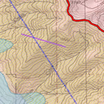 2018 GMU 28 Colorado Big Game (Elk/Mule Deer) Hunting Map (Habitat and range) Preview 3