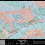 2018 GMU 32 Colorado Big Game (Elk/Mule Deer) Hunting Map (Habitat and range) Preview 1