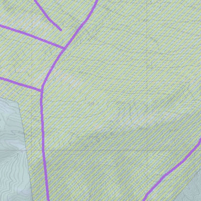 2018 GMU 35 Colorado Big Game (Elk/Mule Deer) Hunting Map (Habitat and range) Preview 3